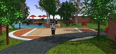 精品萬科天鵝湖花園度假村景觀規(guī)劃設(shè)計su模型素材 植物景觀模型大全 18407273